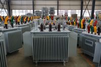 Transformateur immergé dans l'huile 10 kV S11 extérieur 3P 630 kVA abaisseur 50/60 Hz bobinage en cuivre 400 V Mall Park Honggu