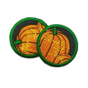 Emblemas bordados de bombeiros, emblemas bordados de halloween para férias, etiquetas autoadesivas, patches, roupas