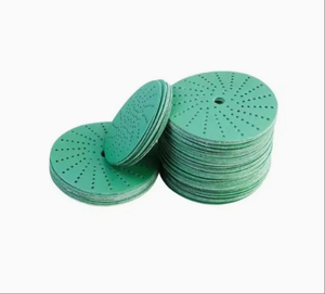 China Factory 5inch 125mm Green Zirconia Waterproof Sanding Discs Round <strong>Sand</strong> Paper Abrasive Disc for Automobiles - Product Image 4