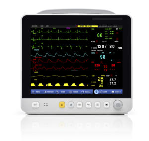 Monitor de Pacientes Multiparamétrico de 12.1 Pulgadas de Alta Calidad a Precio de Fábrica, Dispositivo Médico para Hospital, Monitor de Pacientes con ETCO2 - Product Image 1