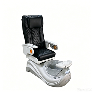 Sillón de Pedicura para Salón de Belleza, Color Negro, <span class=keywords><strong>Precio</strong></span> Directo de Fábrica, con Masaje Corporal y de Asiento, y Bañera para Pies - Product Image 6