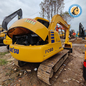 Excavadora Komatsu PC60-7 Usada de Pequeño Volumen, Adecuada para Construcción Municipal y Huertos - Product Image 4