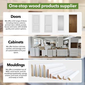 아파트 용 기본 액세서리 서랍 슬라이드 및 힌지가있는 미국 크기 주방 캐비닛의 현대적인 고급스러운 전체 세트 - Product Image 5