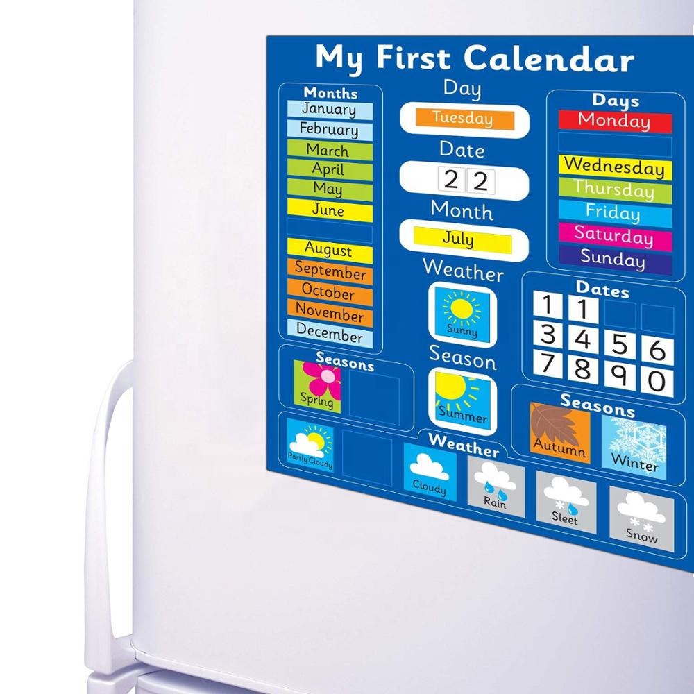 Новый магнитный календарь для детей