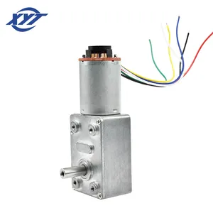 JGY-370 Wholesale Ce Rohs approved worm gear motor 12V dc geared motor with encoder