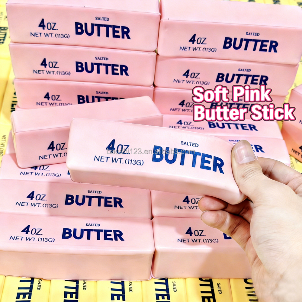 เนยเค็ม/PU คืนตัวช้า ขนาด 13.5 ซม. (สีชมพู)