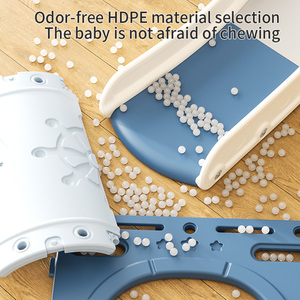 Sân chơi nhà trẻ FEIQI hình tàu hải tặc, đồ chơi nhựa cho bé, cầu trượt cho trẻ nhỏ, hàng rào chơi trong nhà - Product Image 5