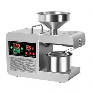 Prensa de aceite de girasol a pequeña escala, de doble accionamiento manual, con acero inoxidable 304 para uso doméstico y agrícola, extracción en frío. - Product Image 6