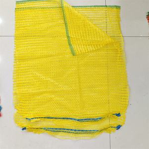 Sac en maille de pomme de terre 30kg sac en maille Raschel PE fruits légumes réutilisable sac en maille naturelle - Product Image 3