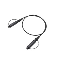 LC UPC LC UPC Câble Fibre Optique Patch Extérieur Noir 5.0mm 7.0mm LSZH Monomode Multimode FTTA Câblage Station De Base