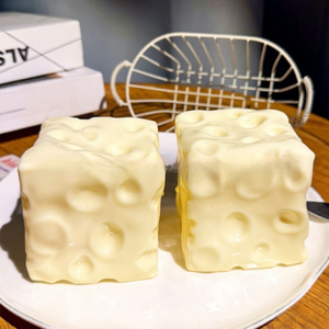 Juguete de queso gigante transparente de vaselina, suave y divertido, que no se hinchó, juguetes blandos para fiestas - Product Image 1