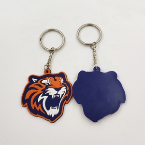 Tùy chỉnh món quà dễ thương <span class=keywords><strong>3D</strong></span> Silicone cao su mềm PVC Keychain - Product Image 1