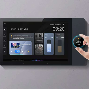 2024 New Smart Home 220V Wall <b>Switch</b> With Touch Screen LCD Display With Tuya/life Smart Mobile APP <b>Remote</b> Control Function 2024 - Product Image 1