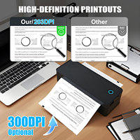 Impresora de documentos fotográficos de bolsillo portátil sin tinta Impresora térmica A4 de teléfono móvil inalámbrica digital portátil