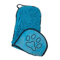 Serviette de bain pour animaux de compagnie en coton de luxe super absorbante et à séchage rapide pour Golden Retriever Teddy, grande taille, utilisation en salle de bain