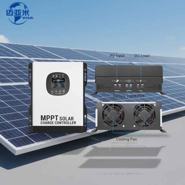 MYAMI Low Price MPPT Solar Charge Controller 12v/24v/48v 40A 60A 80A 100A 120A Charge Controller for GEL Lithium Lifepo4 Battery