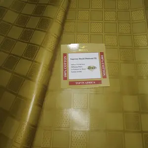 Feitex Bazin Riche 8080 Xl Guinea Brocade Hoogste Kwaliteit Aangepaste Ontwerpen Afrikaanse Tissu Fabriek