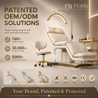 Lit de soin électrique de luxe TURRI Camilla pour clinique, spa, cosmétiques, esthétique et soins du visage