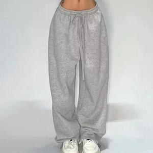 <span class=keywords><strong>Pantaloni</strong></span> Sportivi Casual da <span class=keywords><strong>Donna</strong></span> Primaverili, Joggers Larghi Grigi e <span class=keywords><strong>Neri</strong></span>, <span class=keywords><strong>Pantaloni</strong></span> Oversize <span class=keywords><strong>Classici</strong></span> da Strada - Product Image 1