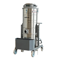 Neuer NAICO A120-E 220V 3,6KW Edelstahl Dreimotoriger Industriestaubsauger Elektrischer Vibrationsstaubsammler Groß