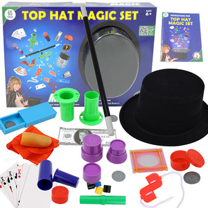 Set de Magia para Niños y Adultos, Sombrero Mágico de Plástico, Varita, Accesorios para Trucos de Magia, para Espectáculos de Magia de Cerca - Product Image 3