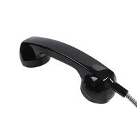 Téléphone public VOIP SIP analogique 4G avec carte SIM en acier inoxydable pour usage extérieur, bancaire et anti-sabotage