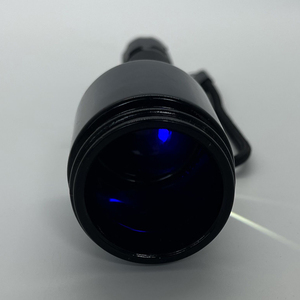 कस्टम लोगो यूवी प्रसव प्रकाश गहरे बैंगनी कांच की बोतलें काले ऑप्टिकल 500 मिलीलीटर ऑप्टिकल नीले प्रतिरोधी कॉस्मेटिक जार - Product Image 1