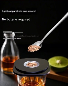 Kit <span class=keywords><strong>de</strong></span> fumoir à cocktails rechargeable très populaire – Générateur <span class=keywords><strong>de</strong></span> <span class=keywords><strong>fumée</strong></span> <span class=keywords><strong>froide</strong></span> pour infuseur <span class=keywords><strong>de</strong></span> bar à domicile et fêtes - Product Image 4