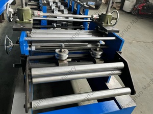 Máquina formadora de rollos de correa de intercambio CU completamente automática Máquina de fabricación de correa de ranura CU de acero metálico