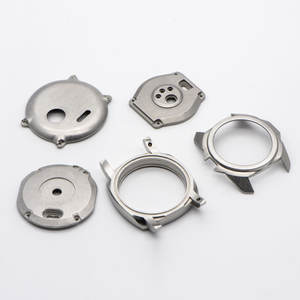Piezas de caja de reloj <span class=keywords><strong>MIM</strong></span> de alta calidad, producto de metalurgia en polvo, fabricación de piezas de moldeo por inyección de metal, OEM y ODM - Product Image 1