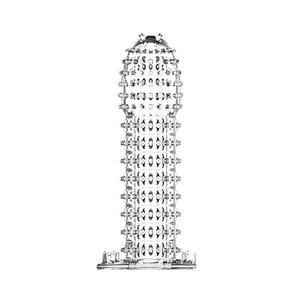 5Pcs Preservativos Reutilizáveis Mangas De Extensão Do Pênis Masculino Esperma Bloqueio Galo Anel Dildo Capa Adulto Brinquedos Sexuais Para Homens Atrasar A Ejaculação - Product Image 4