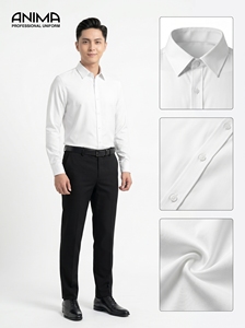 Chemise Homme Haute Qualité 50% Bambou 50% Microfibre Absorbante et Douce pour la Peau Coupe Classique Style Urbain - Product Image 6