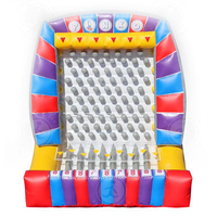 Sortie d'usine Portable Sports de plein air jeu gonflable Plinko adultes et enfants jeu gonflable Plinko jeu Arcade pour location