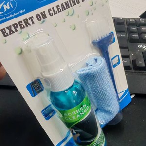 Kit de limpieza de pantallas con paño de microfibra y cepillo para limpiar pantallas de teléfonos móviles y ordenadores - Product Image 3