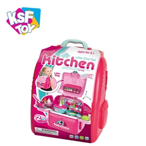 sacchetto interattivo pretend giochi di ruolo da tavolo da cucina <span class=keywords><strong>2</strong></span> in 1 giocattoli di cucina cucina set di gioco per i bambini - Product Image 2