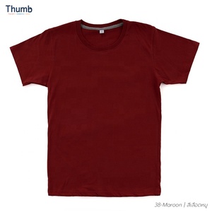 Meilleur vendeur et qualité supérieure 2022 de t-shirt vierge 100% coton pour hommes bon tissu séchage rapide et respirant fabriqué en thaïlande - Product Image 5