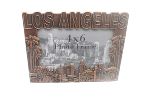 Cornice Fotografica in Metallo Personalizzata di <span class=keywords><strong>Los</strong></span> <span class=keywords><strong>Angeles</strong></span> Souvenir USA all'Ingrosso - Product Image 4
