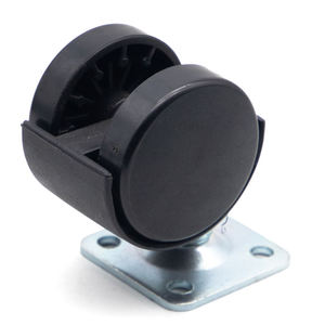 Elite-Shield Non-Marring Poly Swivel Caster Wheels <b>Set</b> Of 4 Pieces Floor-Safe Silent Motion And Soft-Touch Surface For Material - Product Image 1