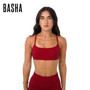 Der Hochelastische Polyamid-Stoff Bietet dem Cross-Back Sport-BH Fitnessunterstützung und Bequeme Aktivitäten beim Trainieren für Frauen - Product Image 4