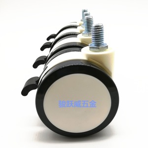 Rueda Giratoria Junyuewei con Freno, 60 mm de Diámetro, Silenciosa y Resistente al Desgaste, para Silla de Oficina - Product Image 5