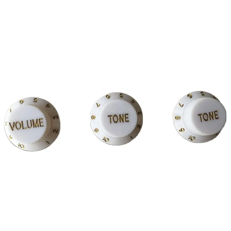 Guitar Parts Set of 3 PCS Stratocaster style 2 Tone & 1 Volume Various Color Strat ST Guitar Control knobs For Stratocaster