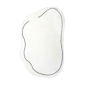 <span class=keywords><strong>Tapis</strong></span> en fourrure à forme spéciale moderne pour enfant, décoration nordique pour la maison, <span class=keywords><strong>rond</strong></span>, moelleux, idéal pour le salon ou la grande <span class=keywords><strong>salle</strong></span> <span class=keywords><strong>de</strong></span> <span class=keywords><strong>bain</strong></span> - Product Image 2