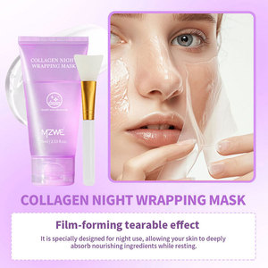 Mascarilla <span class=keywords><strong>Facial</strong></span> Coreana Antiarrugas, Blanqueadora e Hidratante, con Colágeno Soluble Profundo de Piña, Éxito de Ventas - Product Image 4