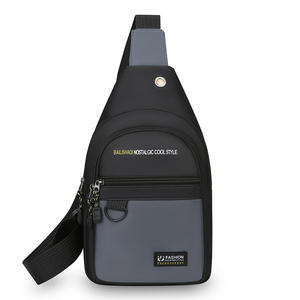 Bolso de Pecho Lcj Zashun para Hombre, de Nailon, Gran Capacidad, Bandolera para Uso Diario, Invierno 2025, Negro, Gris, Verde, Azul - Product Image 5