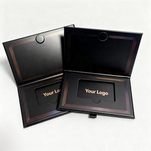 Étui de <span class=keywords><strong>Luxe</strong></span> pour <span class=keywords><strong>Carte</strong></span> Bancaire NFC 86x54mm, Emballage Individuel, <span class=keywords><strong>Porte</strong></span>-<span class=keywords><strong>Carte</strong></span> Magnétique Personnalisé - Product Image 4