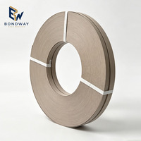 Bande de bordure autocollante en PVC imitation bois, bande de finition, bande de bordure brillante ou mate, largeur personnalisée pour contreplaqué, MDF, armoires