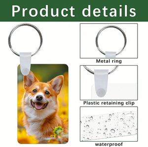 Sublimation Customizable Wholesale Keychains in <b>Custom</b> <b>Keychain</b> Bulk - Product Image 3
