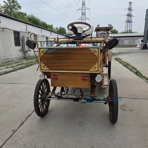 Carruaje Eléctrico Personalizado con Acabado en Madera para Recorridos Turísticos, Festivales y Parques de Atracciones - Product Image 4