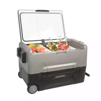 Mini réfrigérateur intelligent pour automobile 12/24v Réfrigérateur portable pour voiture avec compresseur 45L
