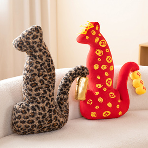 Almohada de Felpa con Diseño de Leopardo, 62 cm, Cojín Largo, Material Suave, Juguete de Peluche, Muñeco de Compañía, Regalos, Venta Directa de Fábrica, Venta al por Mayor - Product Image 1